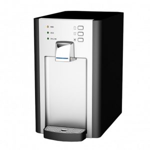 DIAMANTE ROSSA, Refrigeratore depuratore acqua frizzante per uffici con acqua calda 1