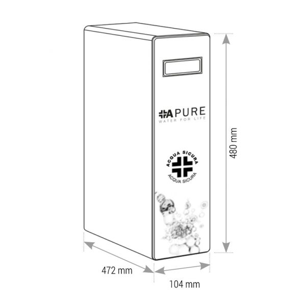 OSMO APURE PLUS, depuratore acqua osmosi inversa 3