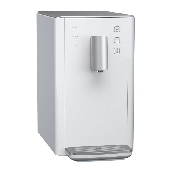 DIAMANTE BIANCA, Refrigeratore depuratore acqua frizzante per uffici con lampada UV 1
